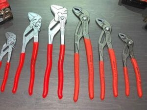 what size knipex cobra is most useful?